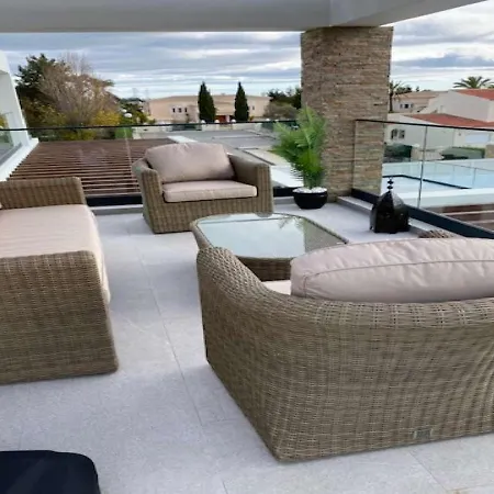 Contemporary Carvoeiro 4 Bedrooms Bonita Balcony Sea Views Modern Interior 别墅 卡武埃鲁