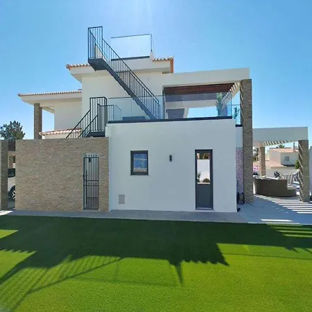 Villa Contemporary Carvoeiro 4 Bedrooms Bonita Balcony Sea Views Modern Interior
